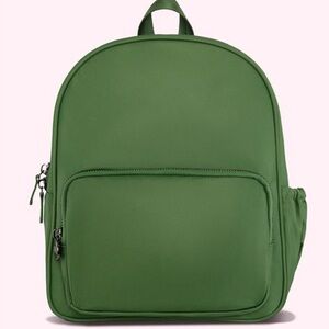 Stoney Clover Lane Mini Backpack Olive  Green & Dark Grey zipper Limited Edition